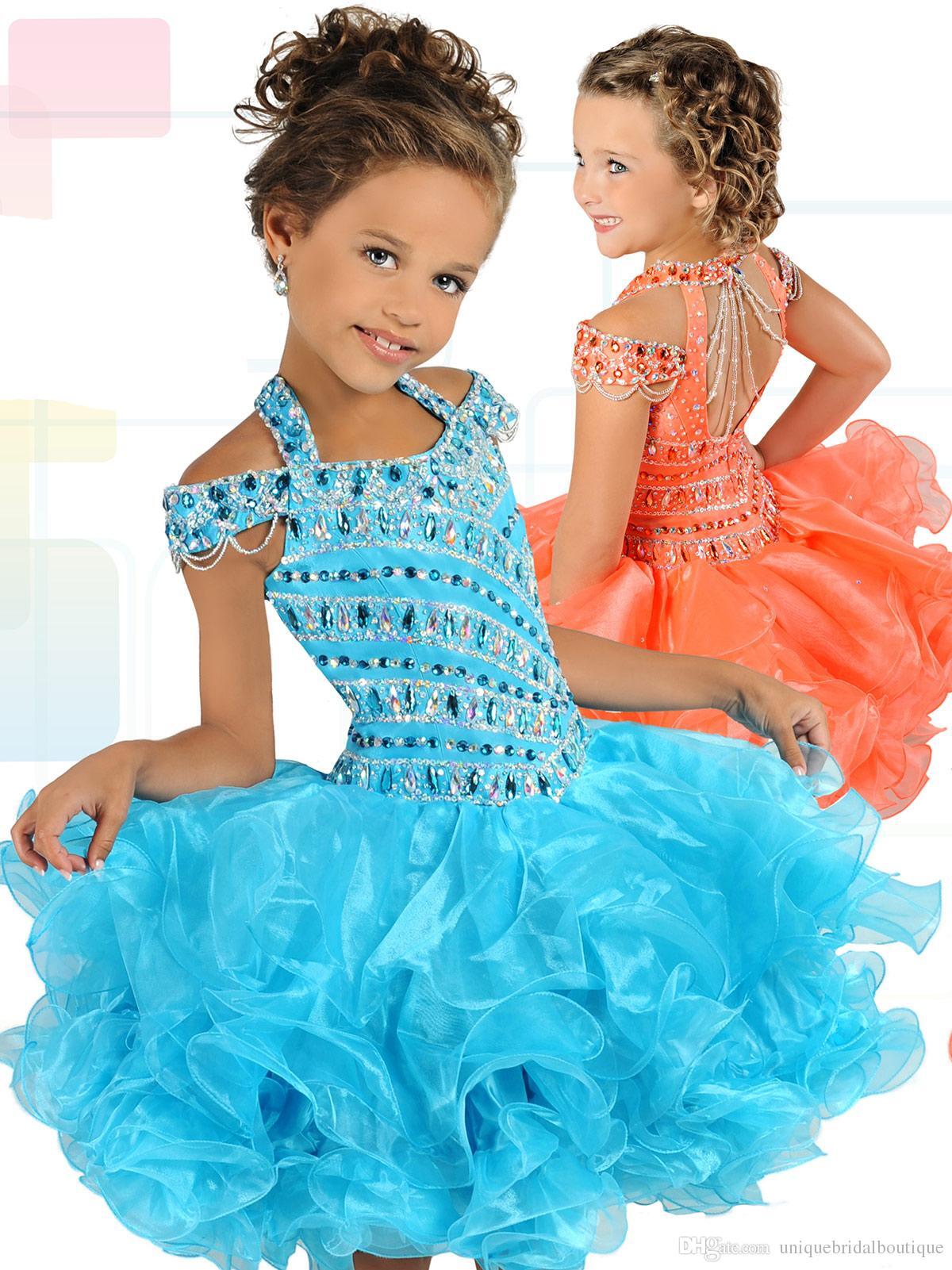 Cupcake Young Girl Pageant Glitz Gowns